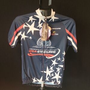 NWT - Hincapie USA Cycling Star Jersey - Size M